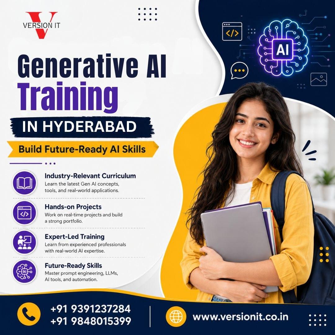 Generative AI Course in Hyderabad | Learn Gen AI