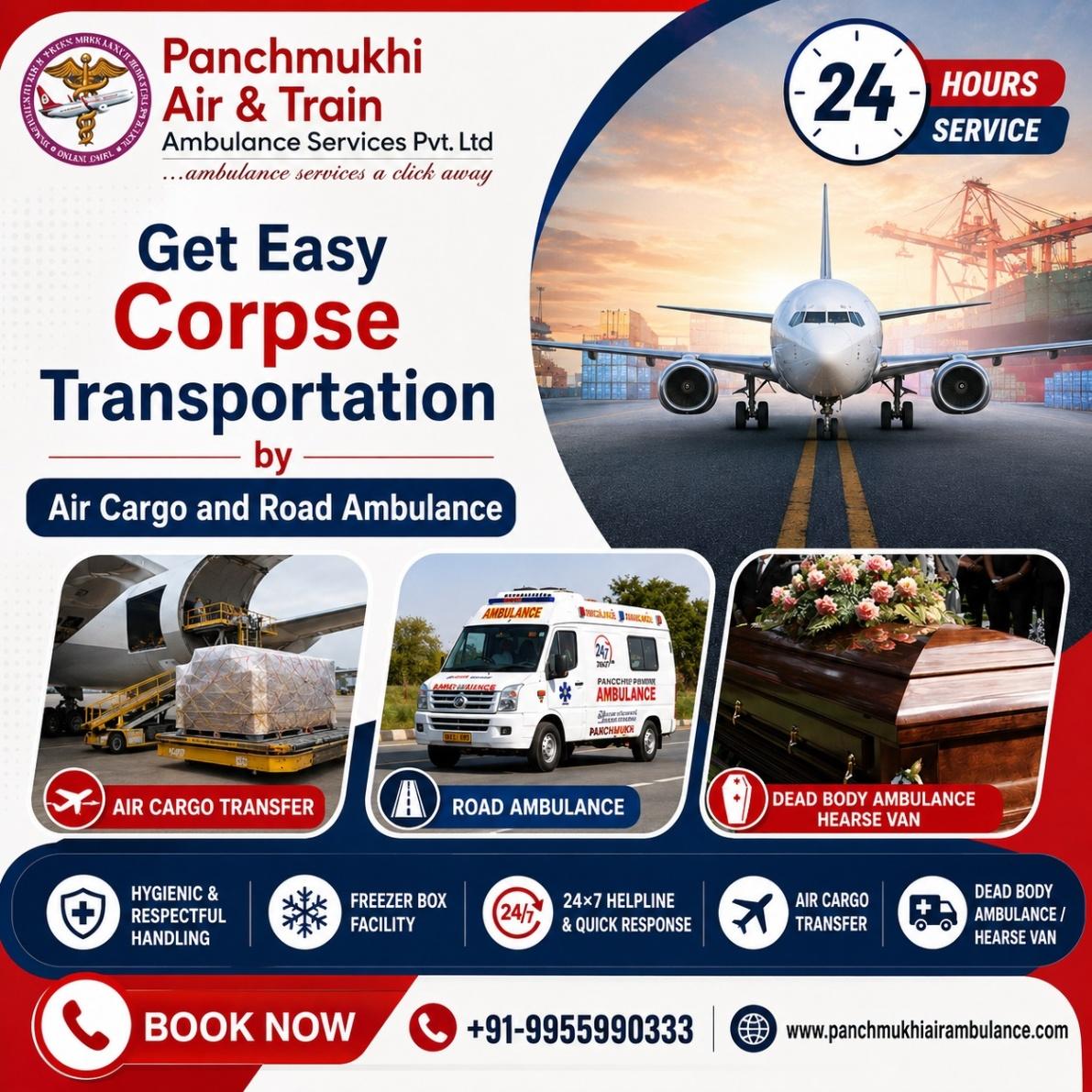 Panchmukhi Body Freezer Mortuary Box Transport in Patna- Dignified transfer
