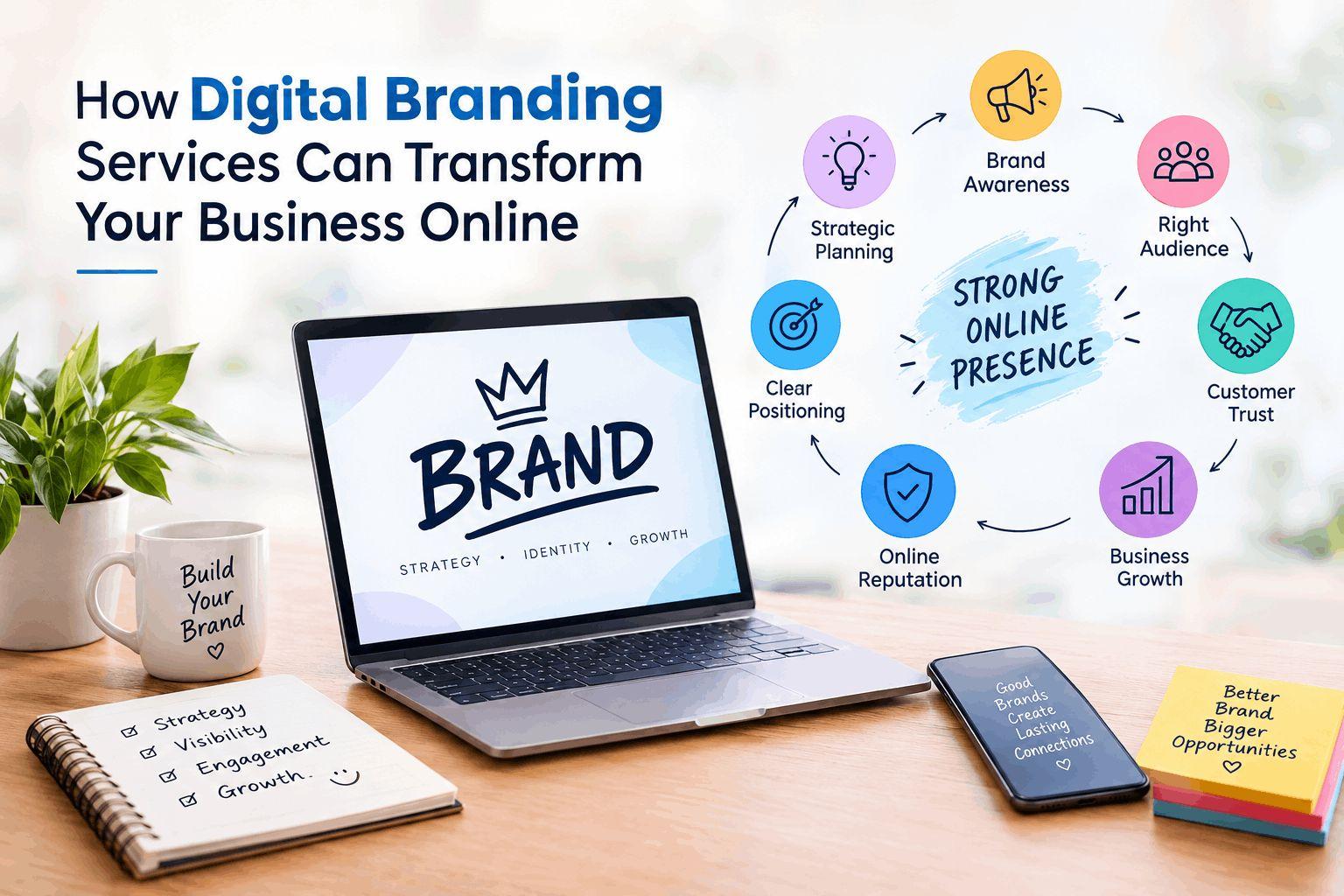 How Digital Branding Services Help Businesses Grow Online