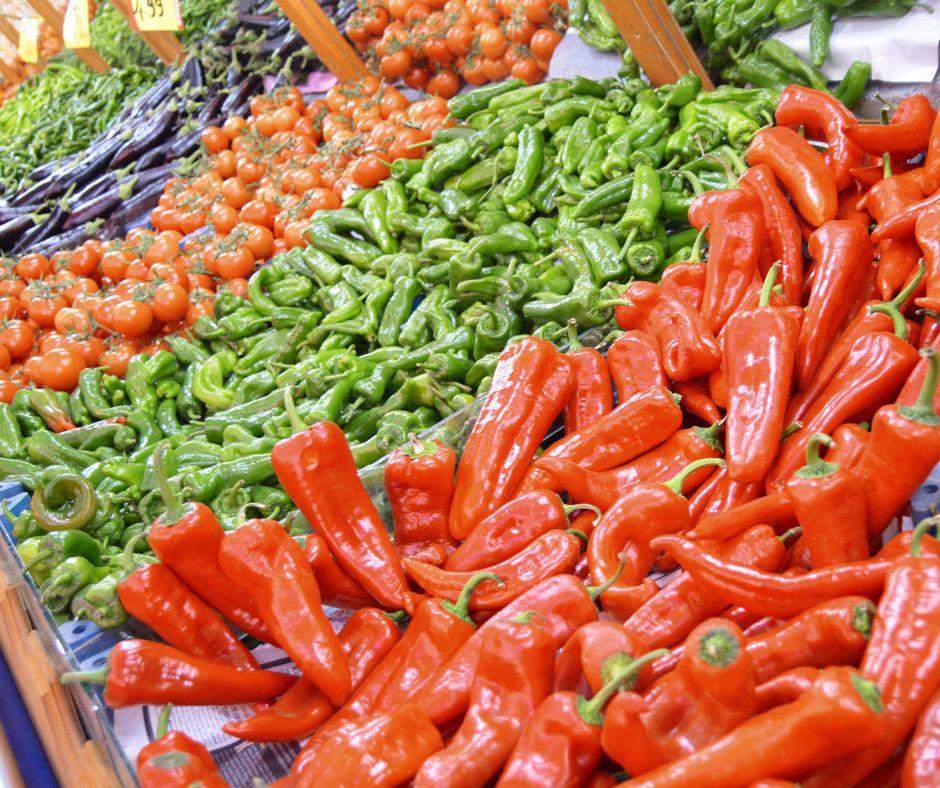 Carrots (Gajar), Cauliflower (Phool Gobi), Coriander (Dhania), Cucumbers (Khira), Green Beans on sale