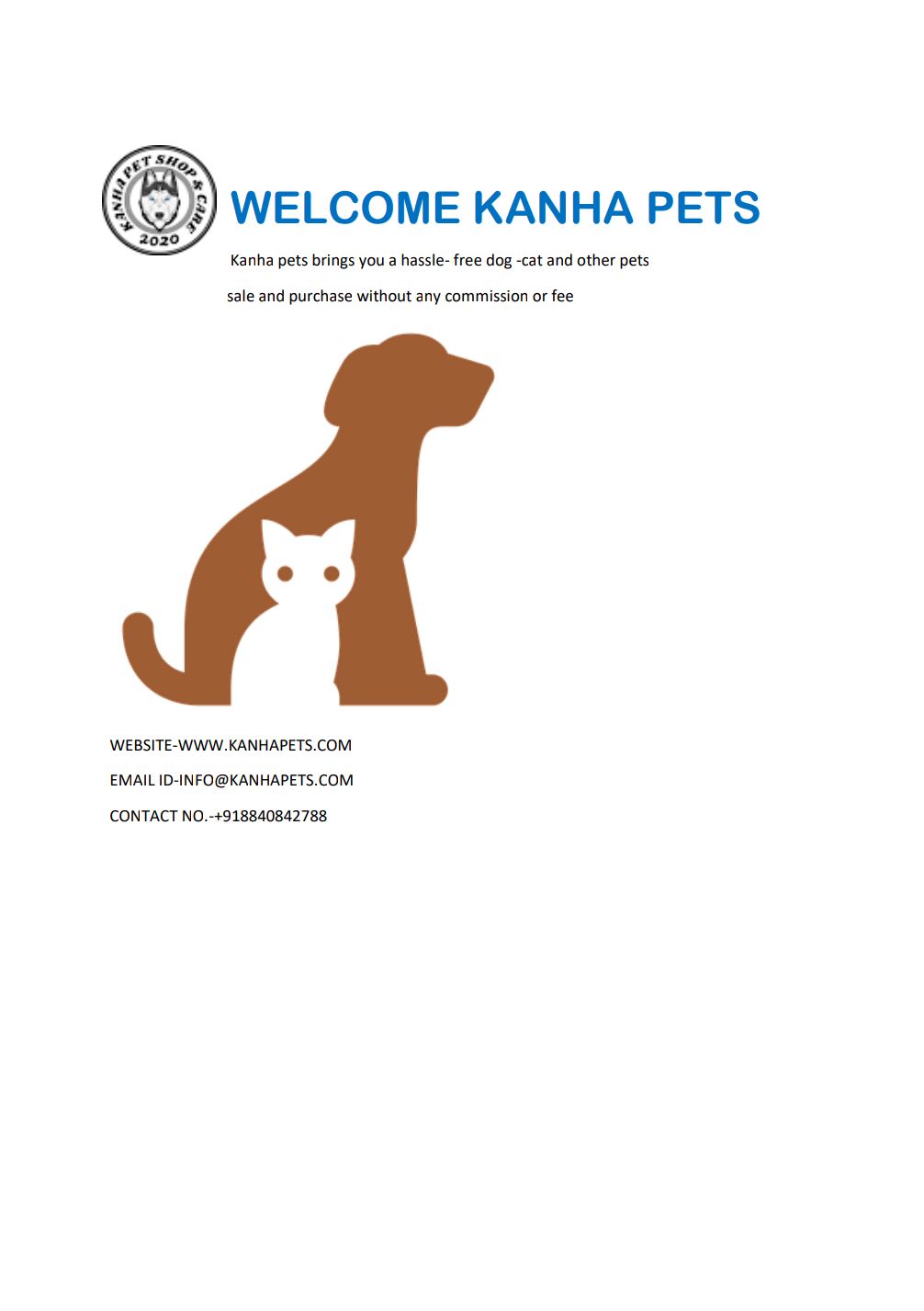 Pet care; Exp: More than 10 year