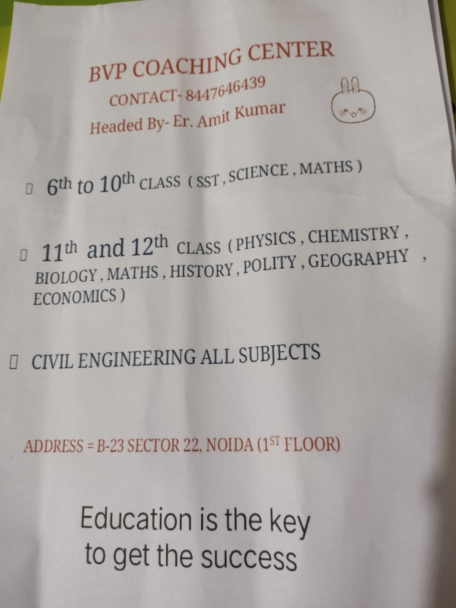 Chemistry, Physics, Science, Middle Class (6th -8th) Tuition, Class 11th/ 12th Tuition; Exp: 4 year