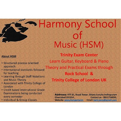 Drum, Guitar, Hindustani Classical Vocal, Western-Vocals; Exp: More than 10 year