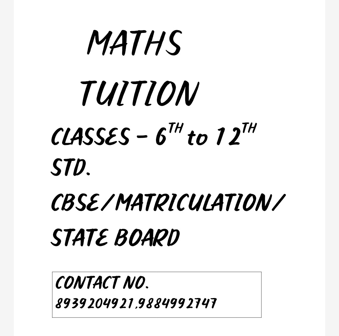 Biology, Chemistry, Class 11th/ 12th Tuition, Class 9th/ 10th Tuition, Elementary (Class 1 - 5 Tuition); Exp: 2 year
