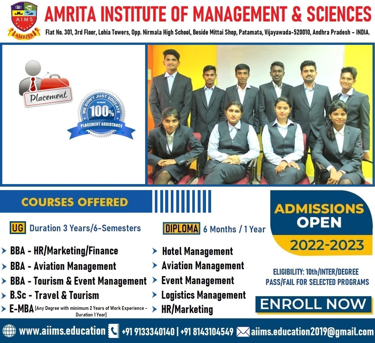 100% Job Oriented Professional Courses with 100% Placement Assistance