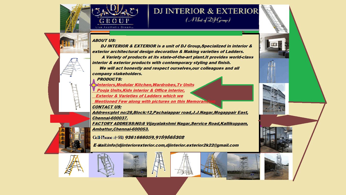 Interior design/ decoration, Builders/ Architects; Exp: More than 15 year