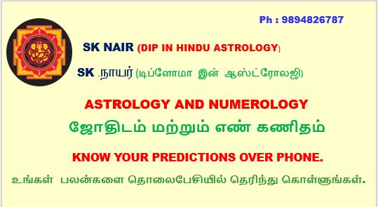 Astrologer, Numerologist; Exp: More than 15 year