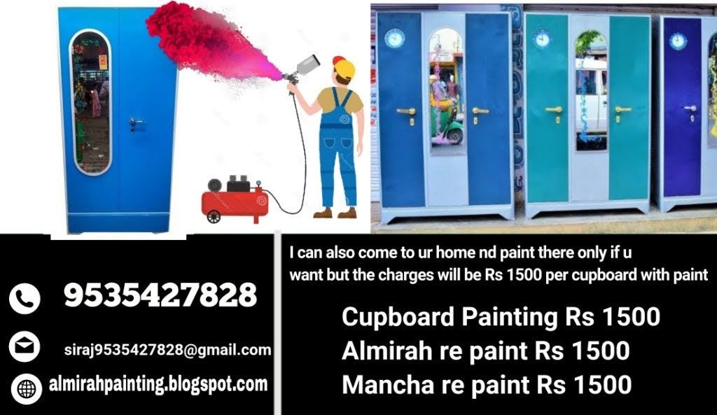 Almirah repair painting services 