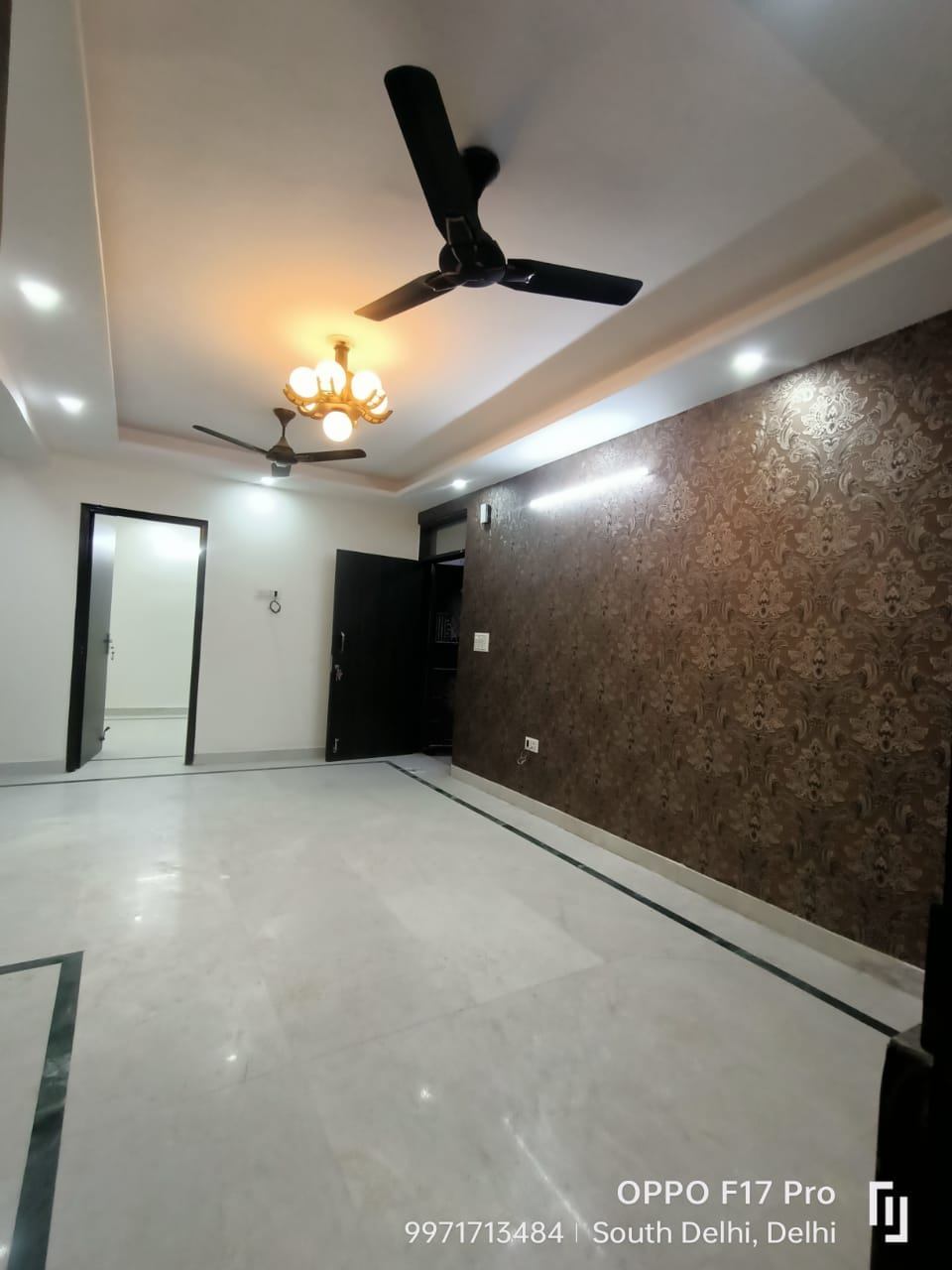 3 Bed/ 3 Bath Apartment/ Flat, Semi Furnished for rent @South Delhi  (chhatarpur)