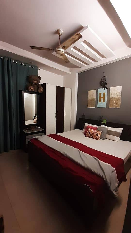 2 Bed/ 2 Bath Apartment/ Flat, Furnished for rent @Indirapuram near Noida 62
