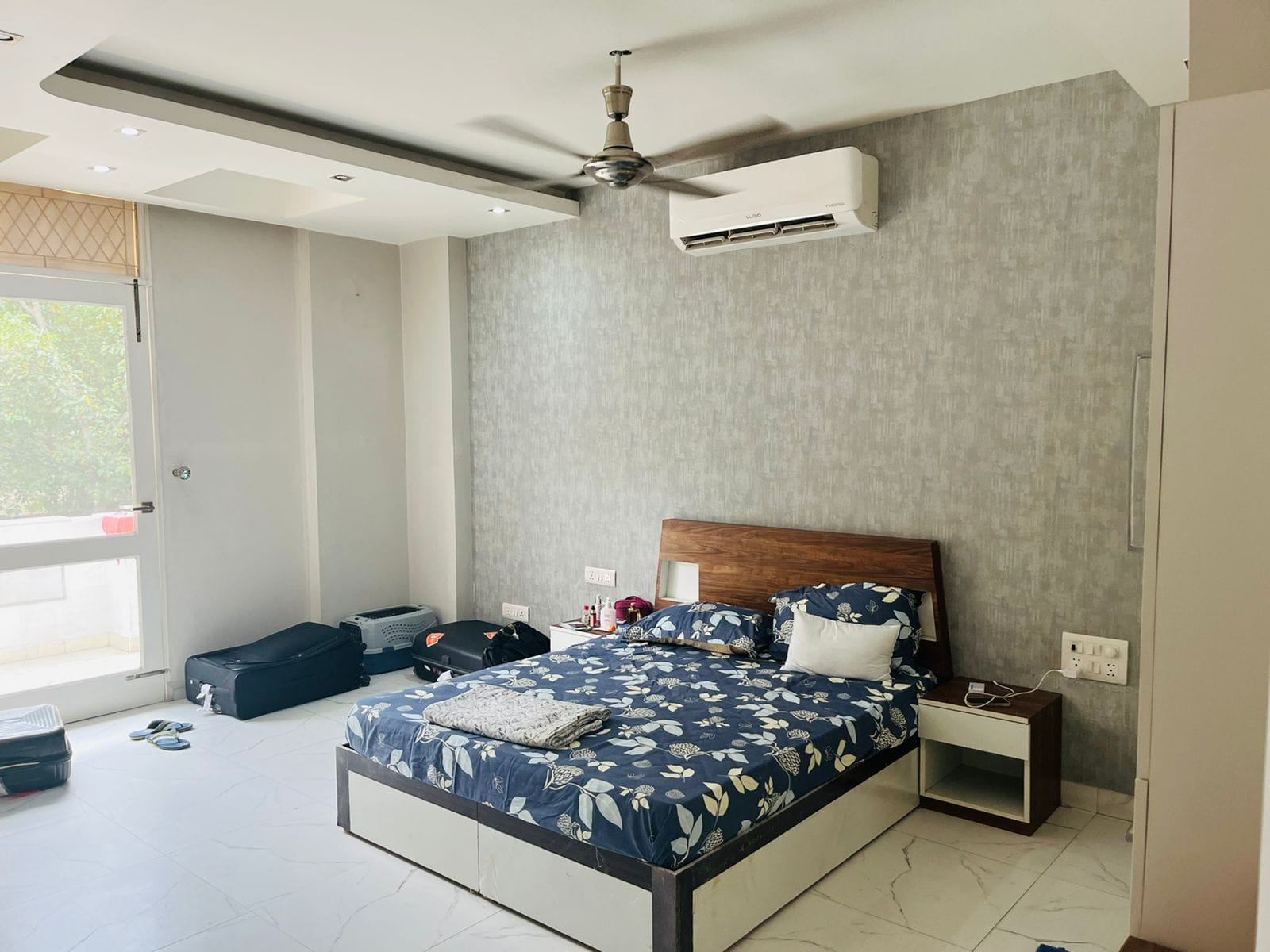 3 Bed/ 3 Bath Apartment/ Flat, Furnished for rent @Greater Kailash 2