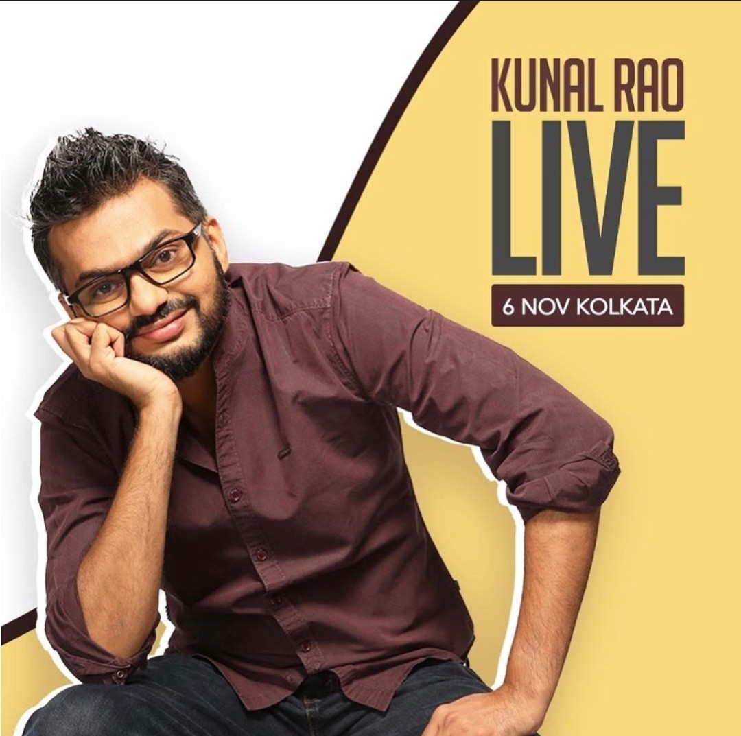 Kunal Rao in Kolkata on Nov 6th, 2022. Book Tickets# https://kunalrao.com/ 
About Kunal Rao:Kunal Rao is one of the pioneers of Indian standup, and co-founder of East India Comedy (EIC), a popular comedy collective and YouTube channel where he was critical to the success of various live and ...