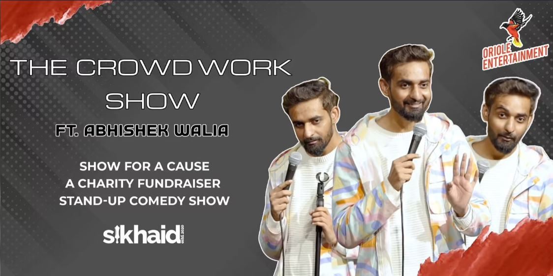 Stand-up Comedian Abhishek Walia will be performing live in Delhi on Nov. 18th 2022.