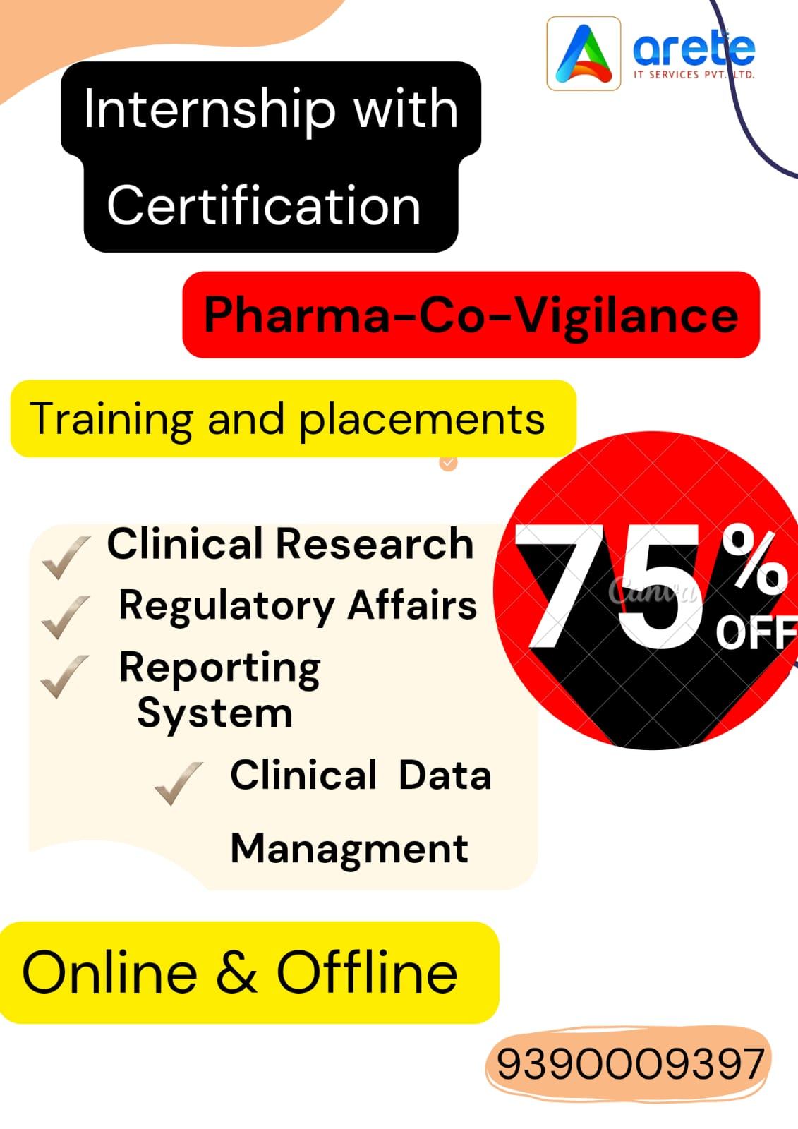 Best Pharmacovigilance course with good placements 