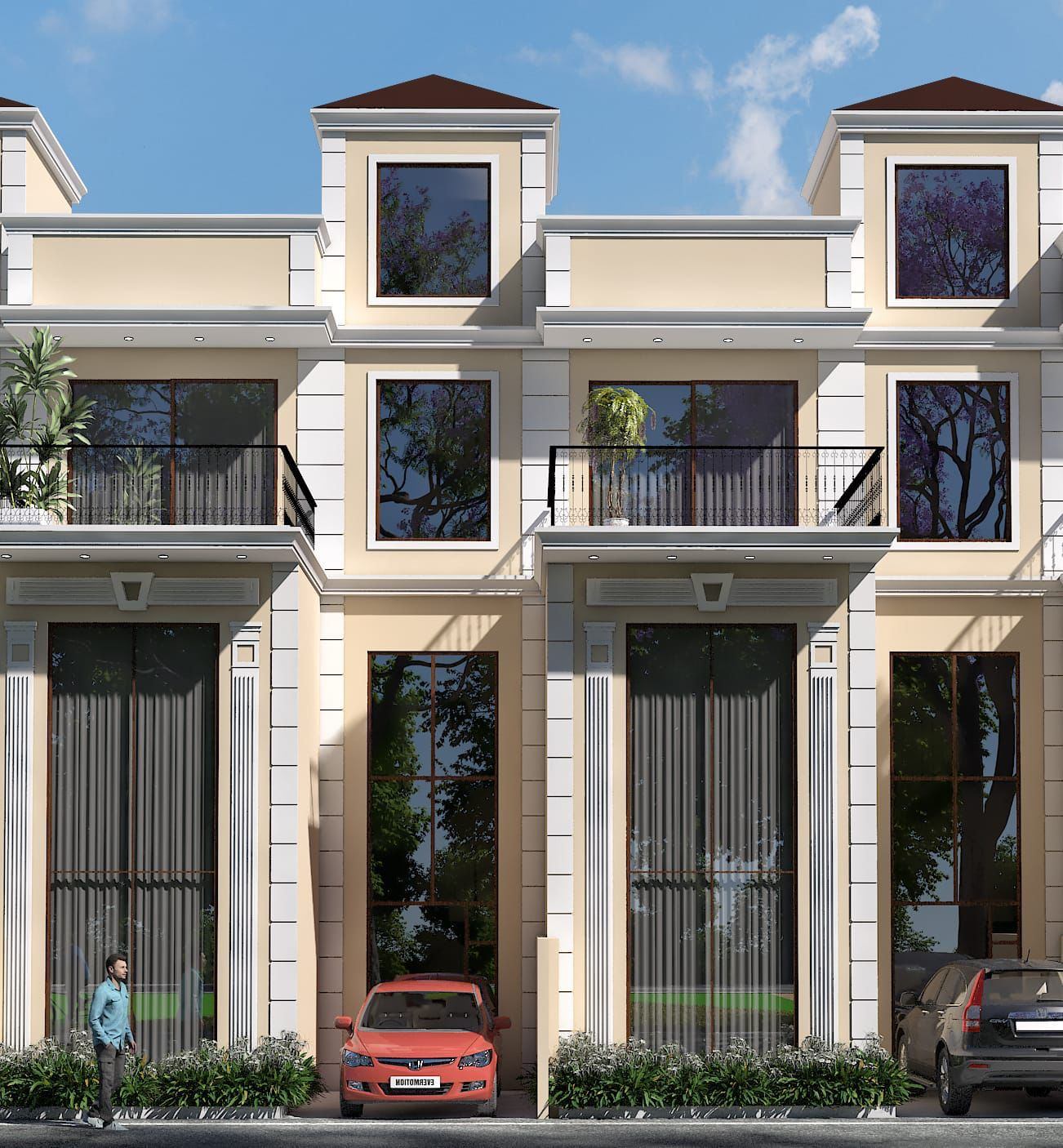 4 Bed/ 4 Bath Sell Apartment/ Flat; 1,000 sq. ft. carpet area; Under Construction for sale