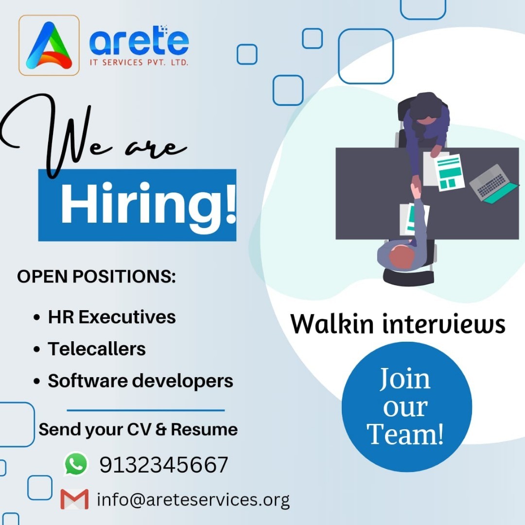 We are hiring for HR executives 