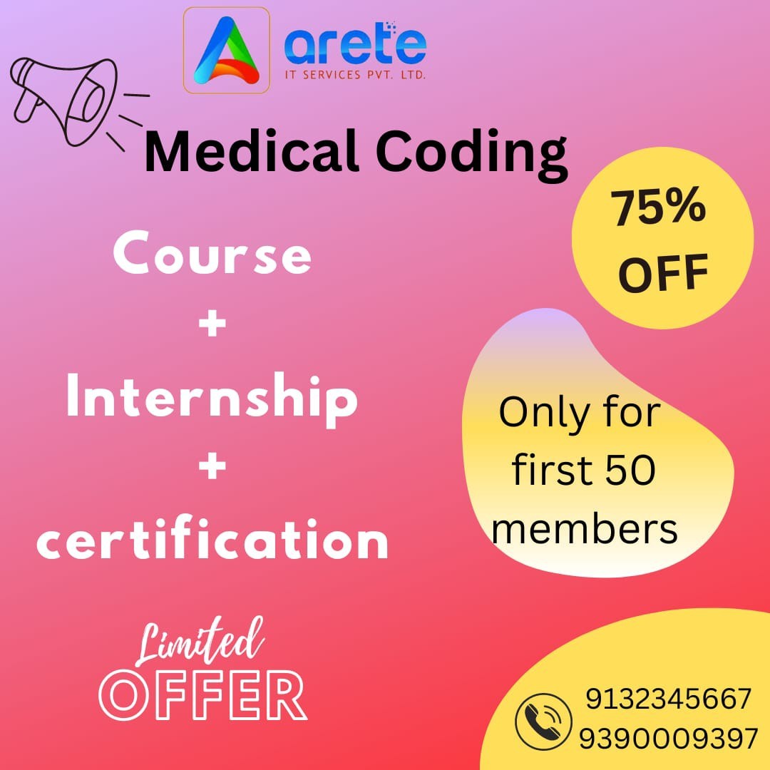 Best medical coding course with good placements 