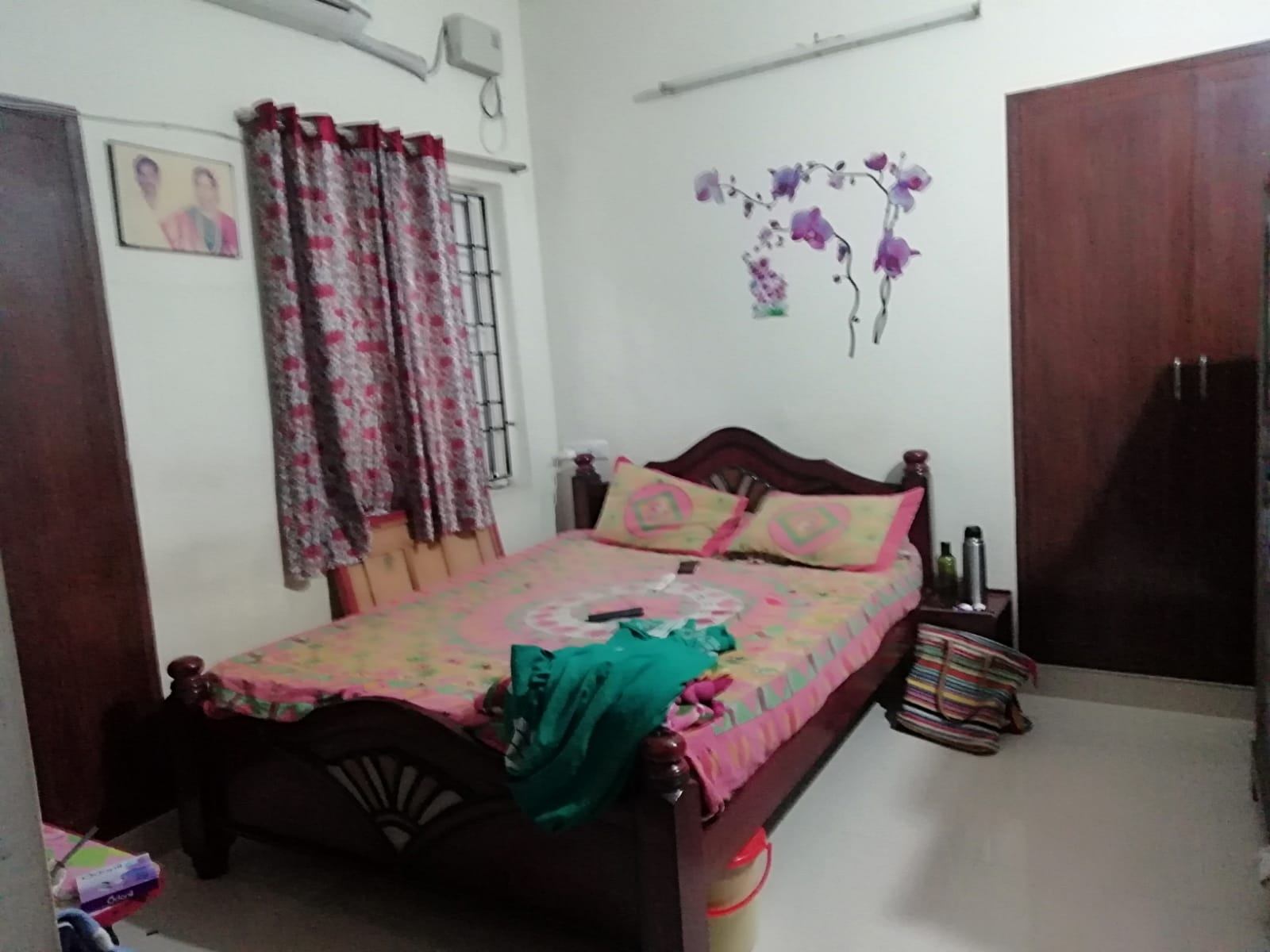 2 Bed/ 2 Bath Rent Apartment/ Flat; 1,200 sq. ft. carpet area, Furnished for rent @F1, First Floor, 14/5 Balavinayakar Ganapathi Nagar, Ekkathuthankal, Chennai