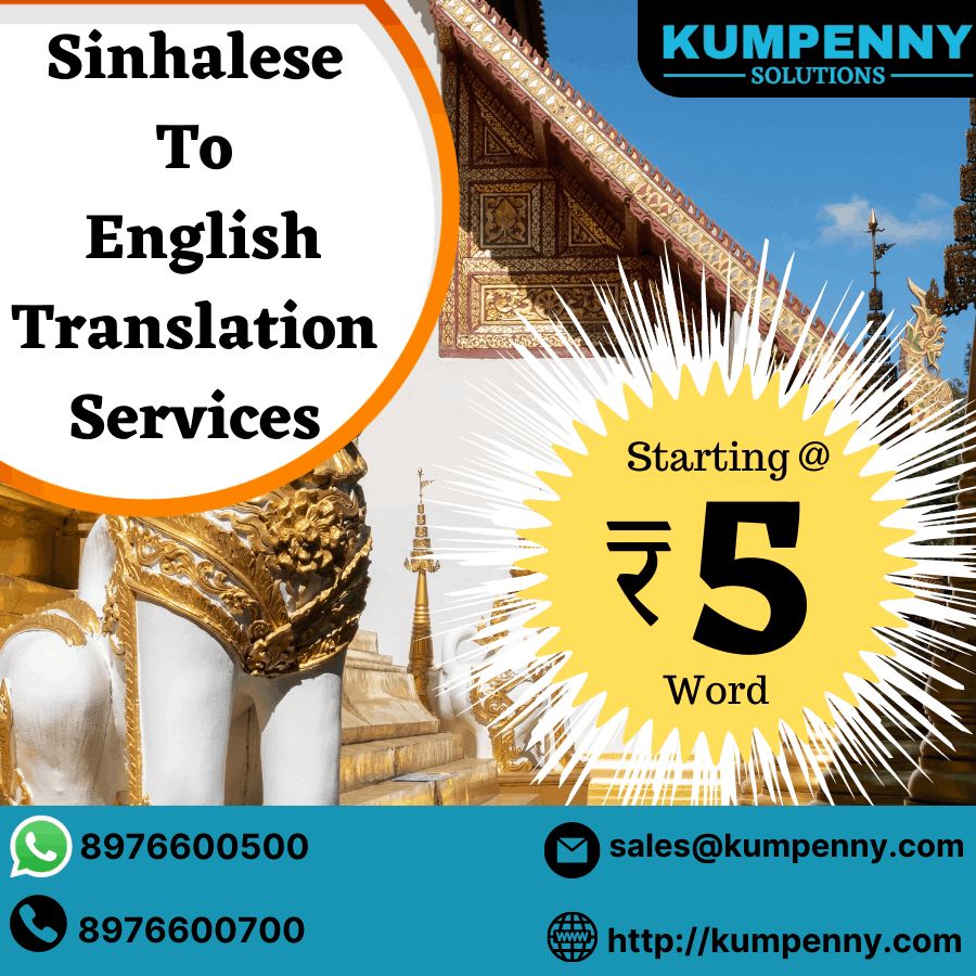 Sinhalese TranslationServices 