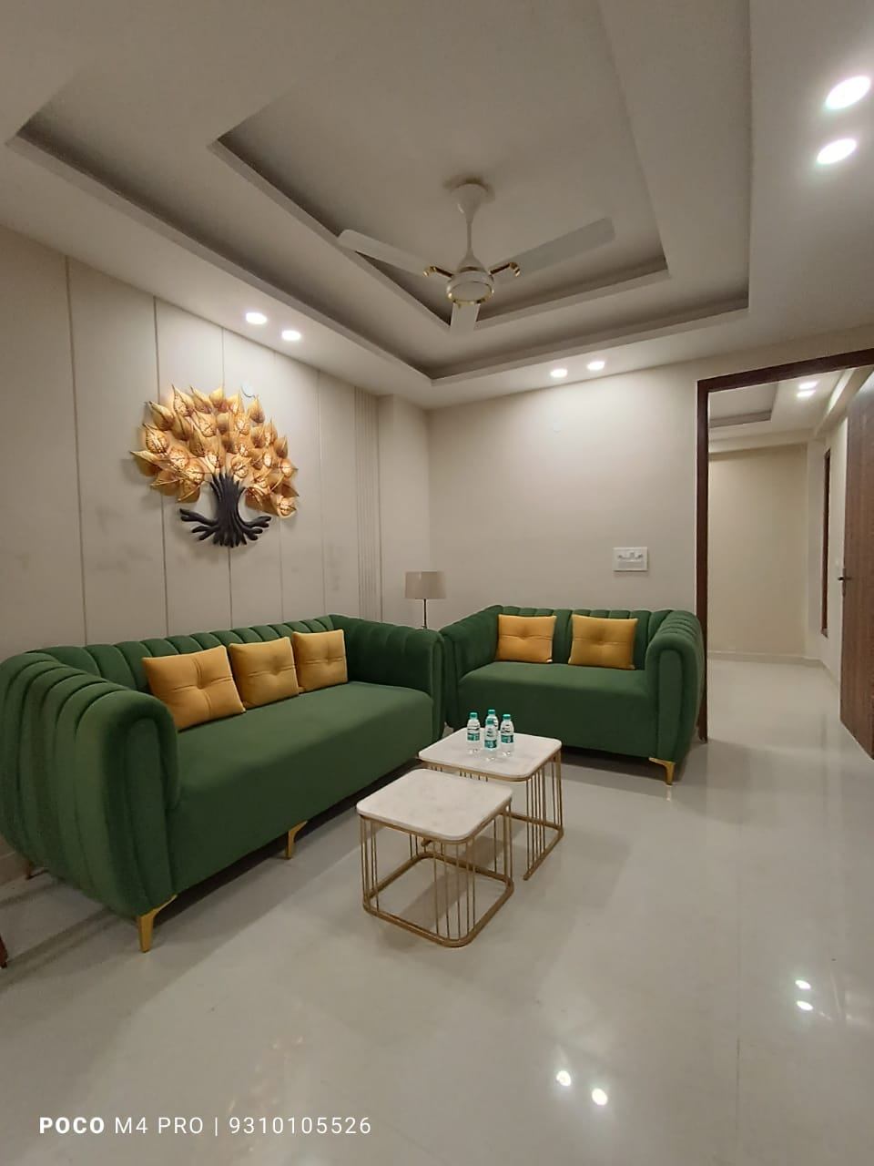 2 Bed/ 2 Bath Sell Apartment/ Flat; 1,100 sq. ft. carpet area; Ready To Move for sale @chhatarpur New Delhi