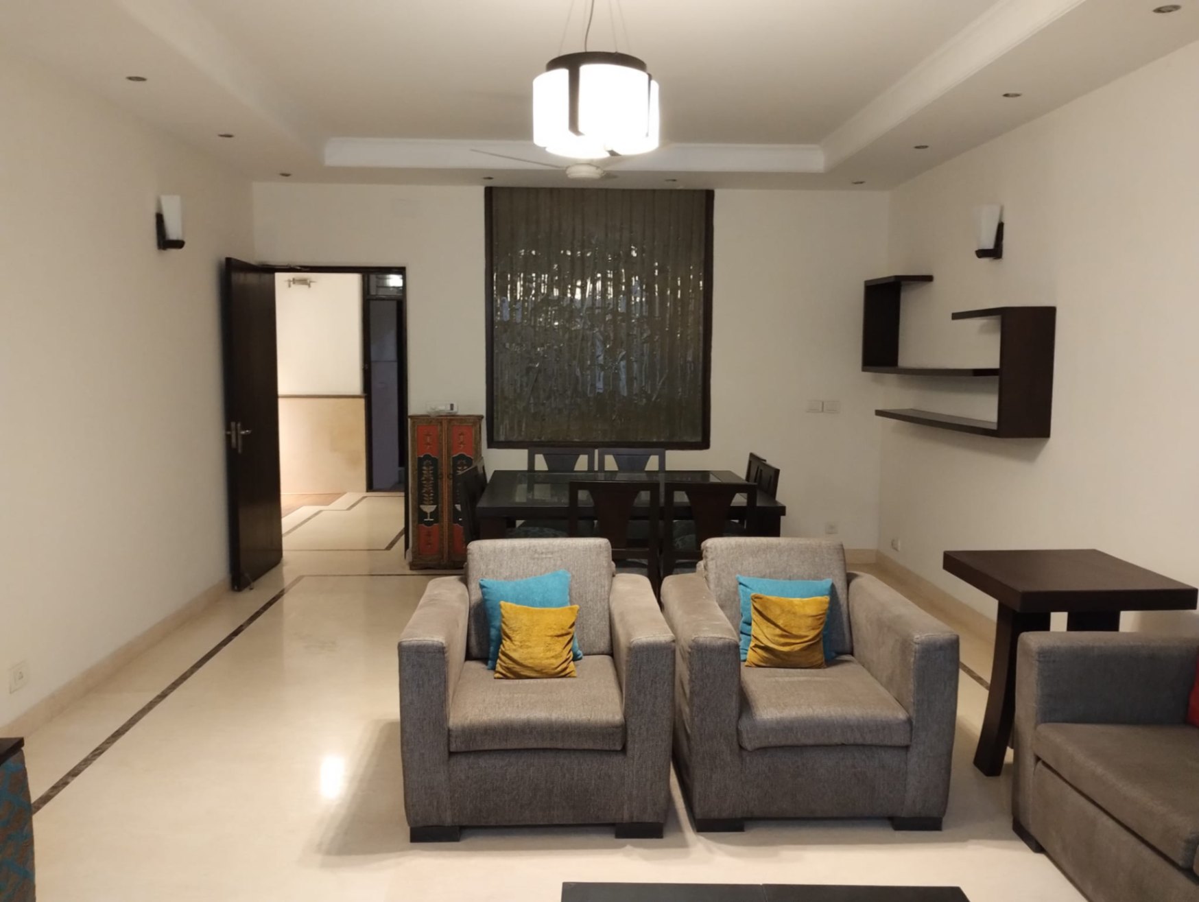 3 Bed/ 3 Bath Rent Apartment/ Flat, Furnished for rent @ Nehru Enclave Delhi