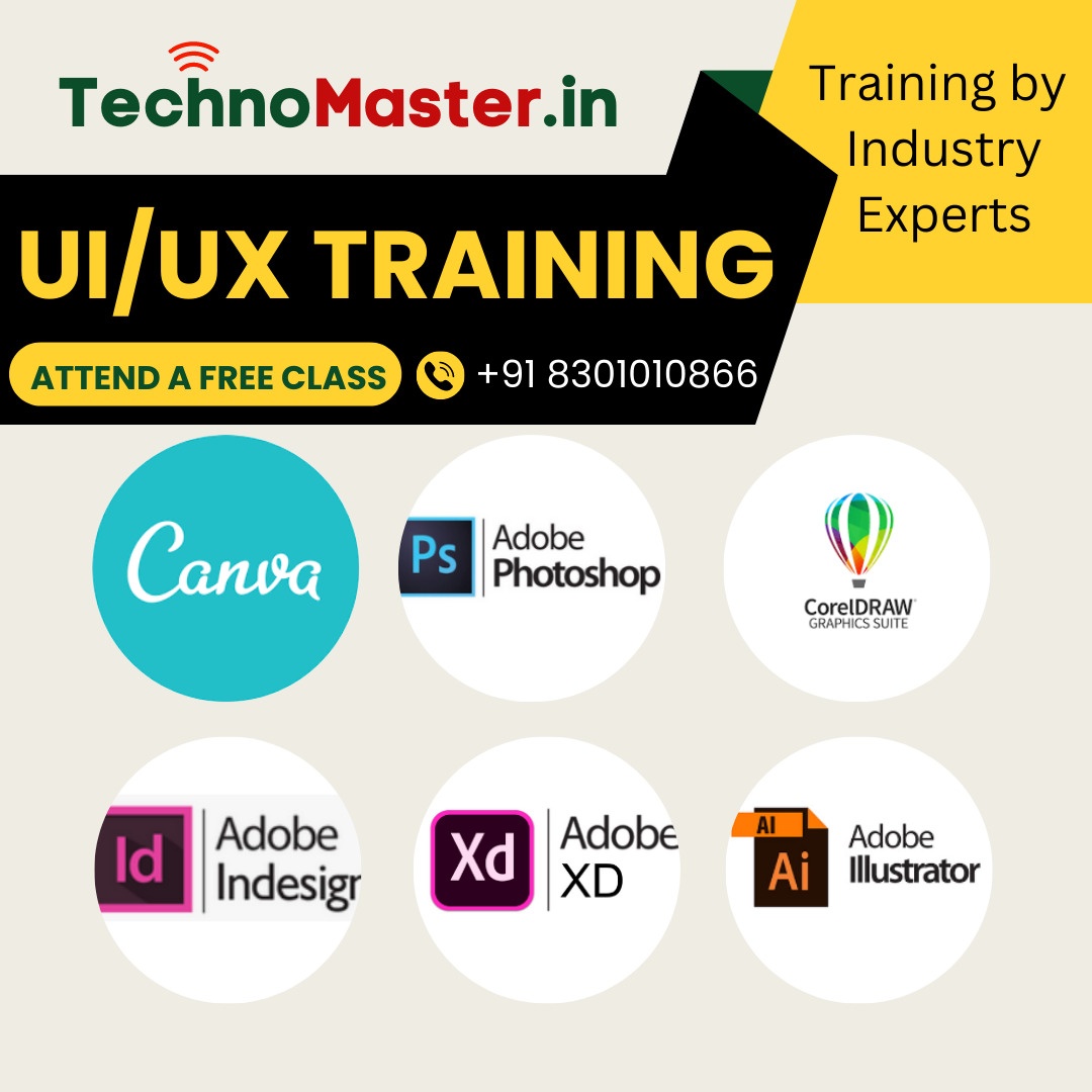 TechnoMaster Free UI/UX Online Training In Surat