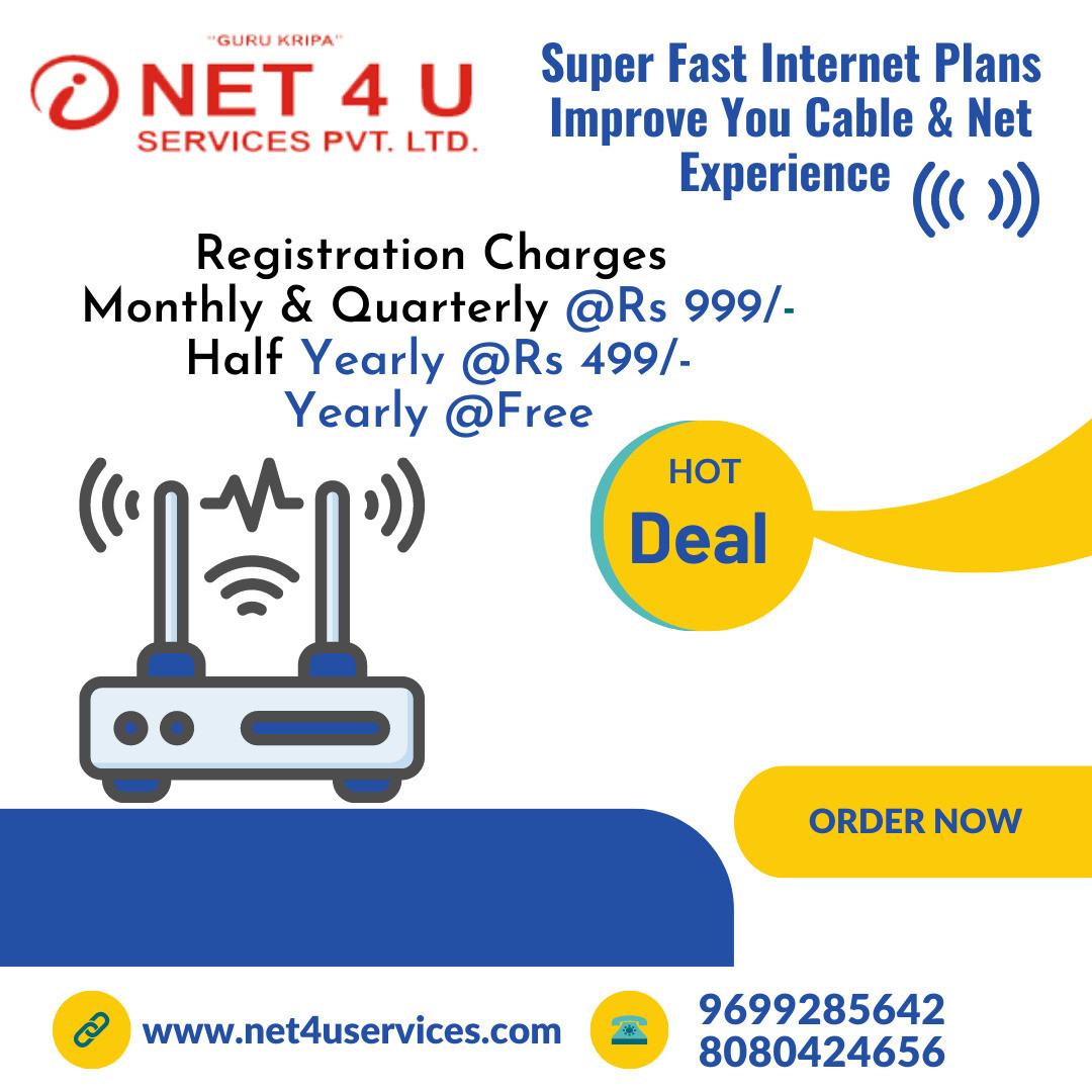 Internet Leased Line | BroaThe internet is such an integral part of our professional & personal lives.dband Service Provider - Net4UServices Pvt Ltd. Mumbai