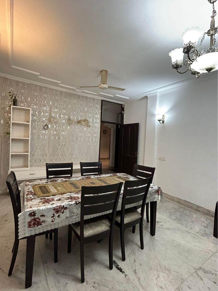 3 Bed/ 3 Bath Rent Apartment/ Flat, Furnished for rent @Greater Kailash 1 new delhi