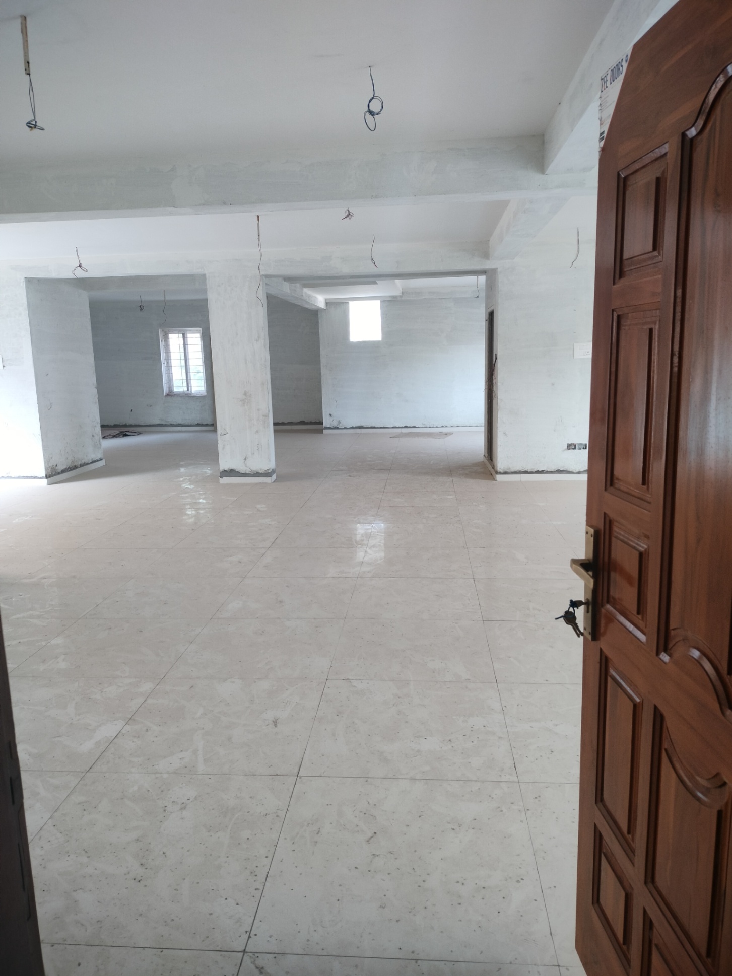 Rent Office/ Shop, 2600 sq ft carpet area, Semi Furnished for rent @Vijaywada,poranki,kcp colony 
