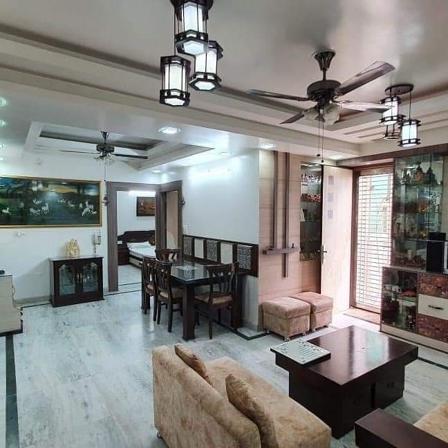 3 Bed/ 3 Bath Rent Apartment/ Flat, Furnished for rent @Dwarka  Delhi