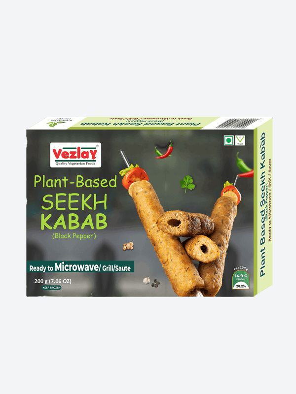 Plant Based Seekh Kabab | Plant Based | Seekh Kebab