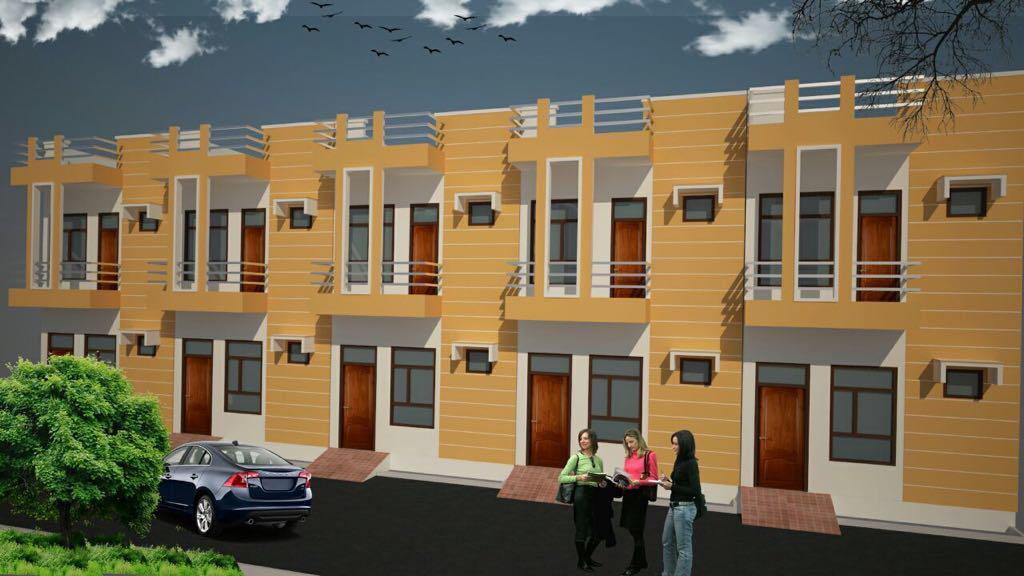 2 Bed/ 2 Bath Sell House/ Bungalow/ Villa; 450 sq. ft. carpet area; 550 sq. ft. lot for sale @Safedabad