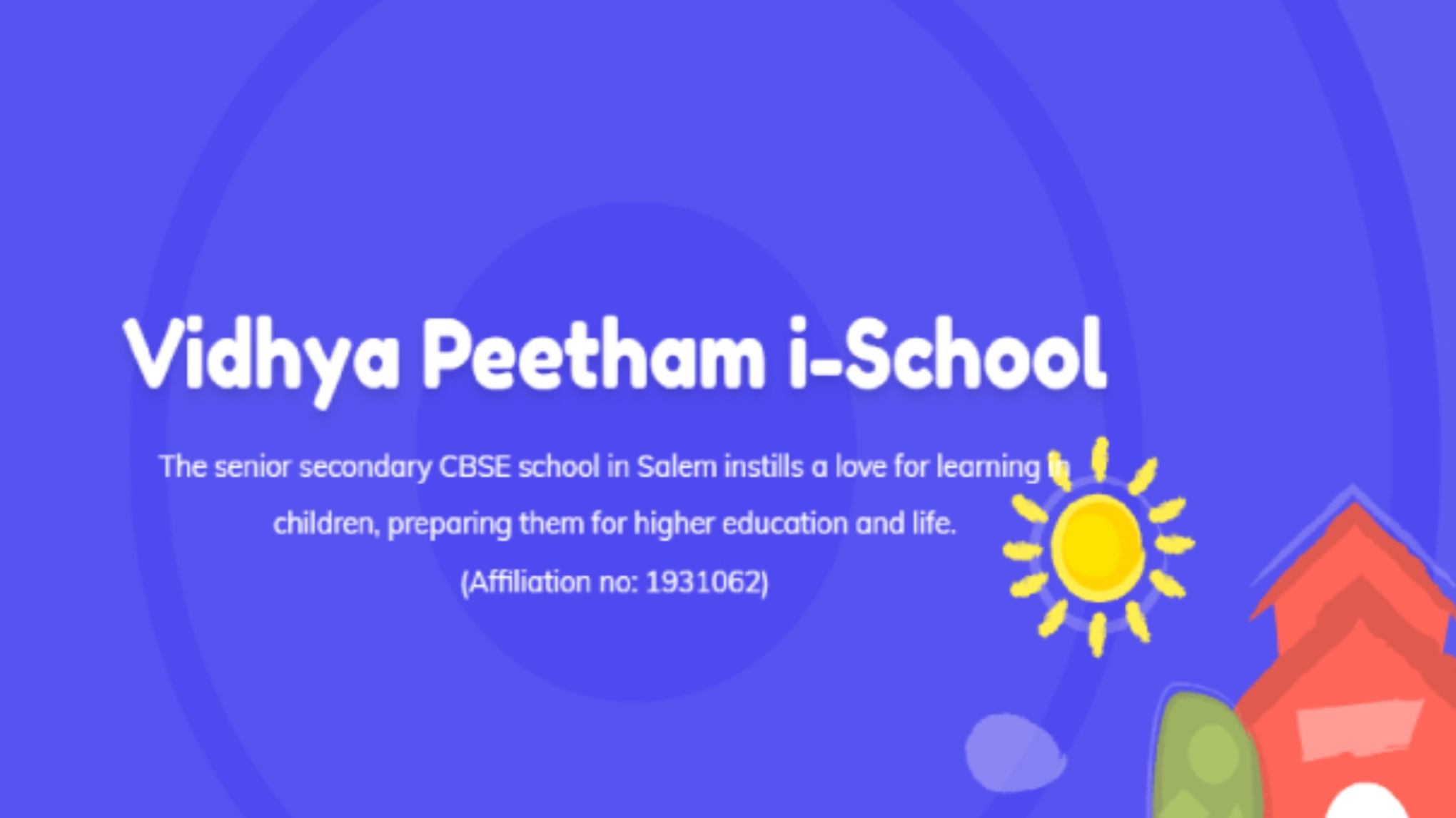 vidhya peetham cbse school in salem