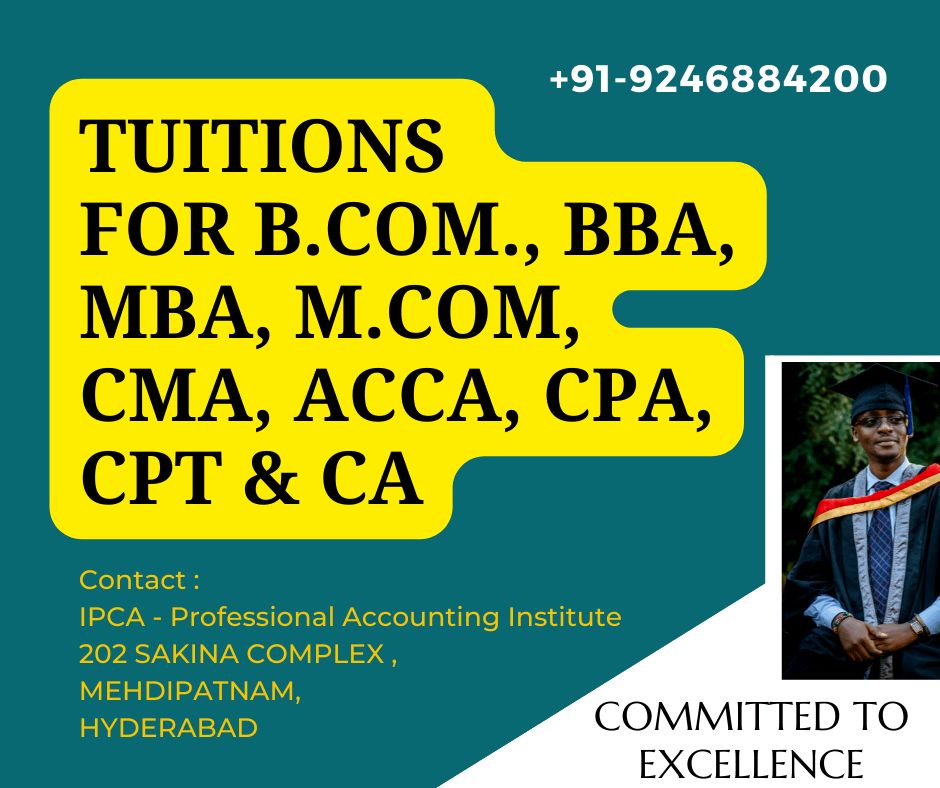 Tuitions for all boards and universities in Hyderabad