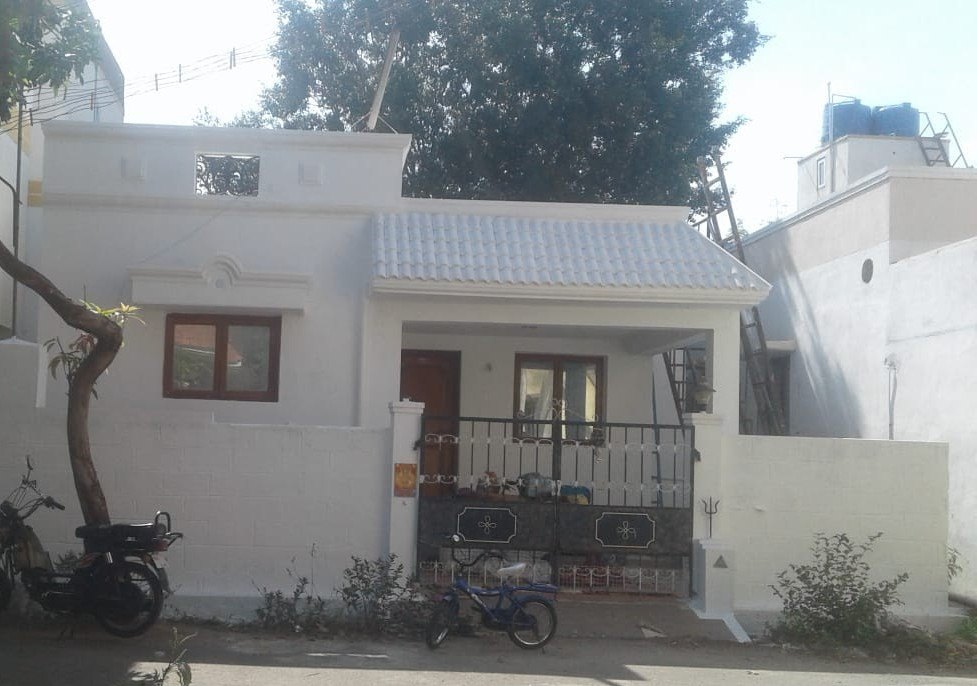 2 Bed/ 2 Bath Rent House/ Bungalow/ Villa; 1,100 sq. ft. carpet area, UnFurnished for rent @Poyampalyam ganga nagar