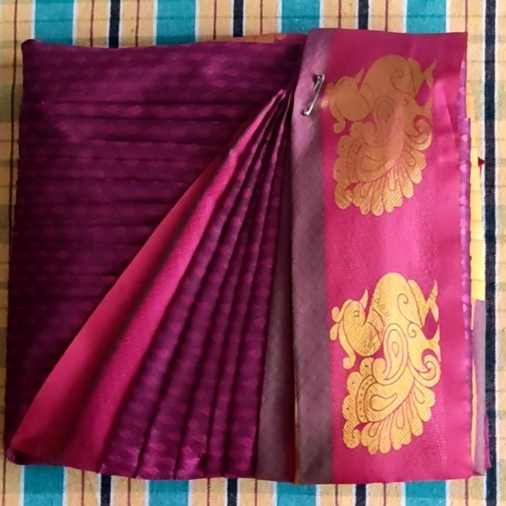 Saree pre pleating & box folding service available at affordable price