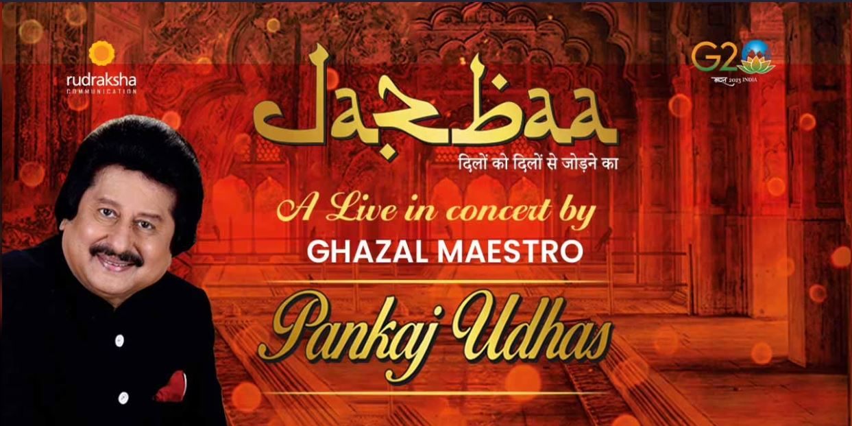 Indian singer Pankaj Udhas live in Delhi on Jun. 3rd 2023