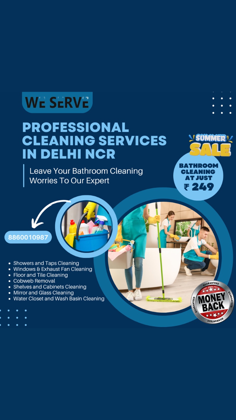 Bathroom Cleaning Services at Just Rs 249/-