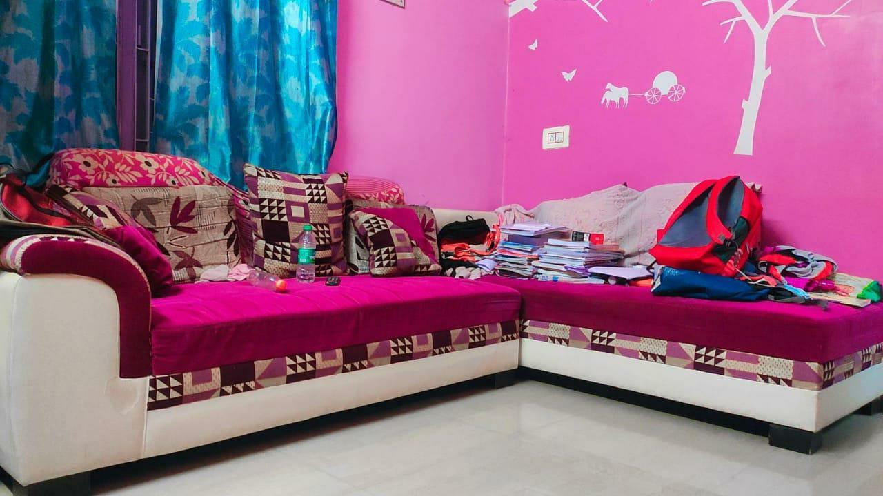 3 Bed/ 1 Bath Rent House/ Bungalow/ Villa; 900 sq. ft. carpet area, UnFurnished for rent @Surya Sen Pally,  P.O - Rabindra Nagar,  Dum Dum Cantonment,  Kolkata 