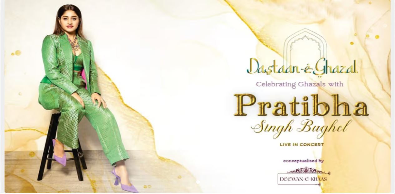 Indion singer Pratibha Singh Baghel live in Delhi on Jun. 24th 2023