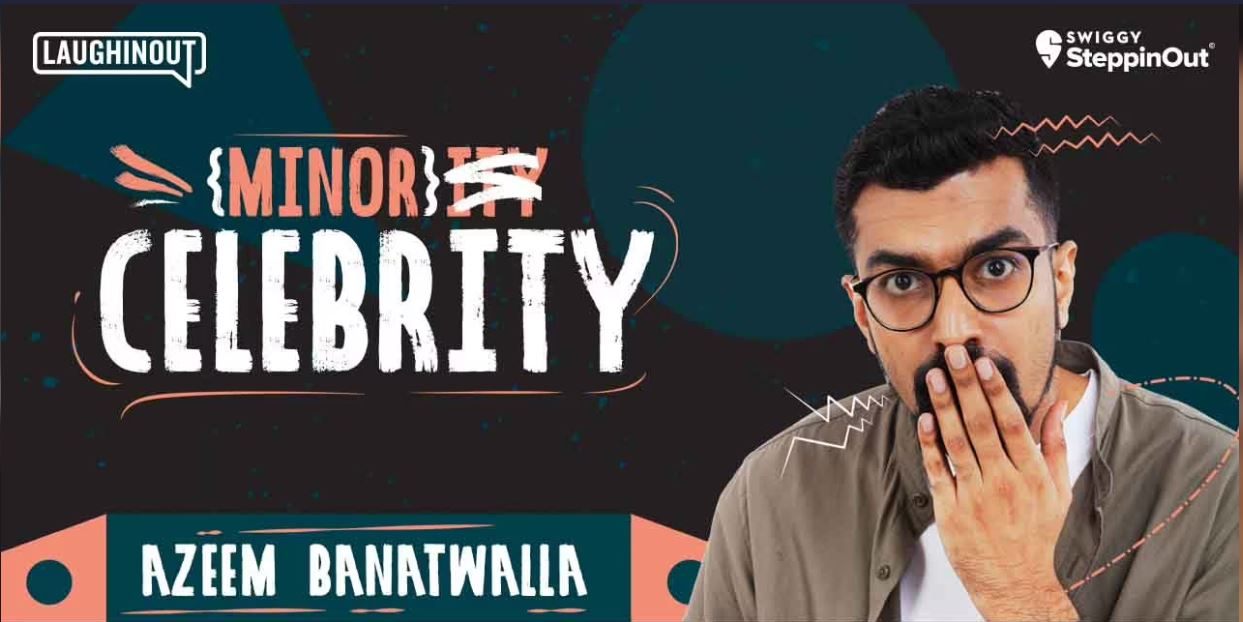 Stand-up comedian Azeem Banatwalla live in Gurgaon on May 27th 2023