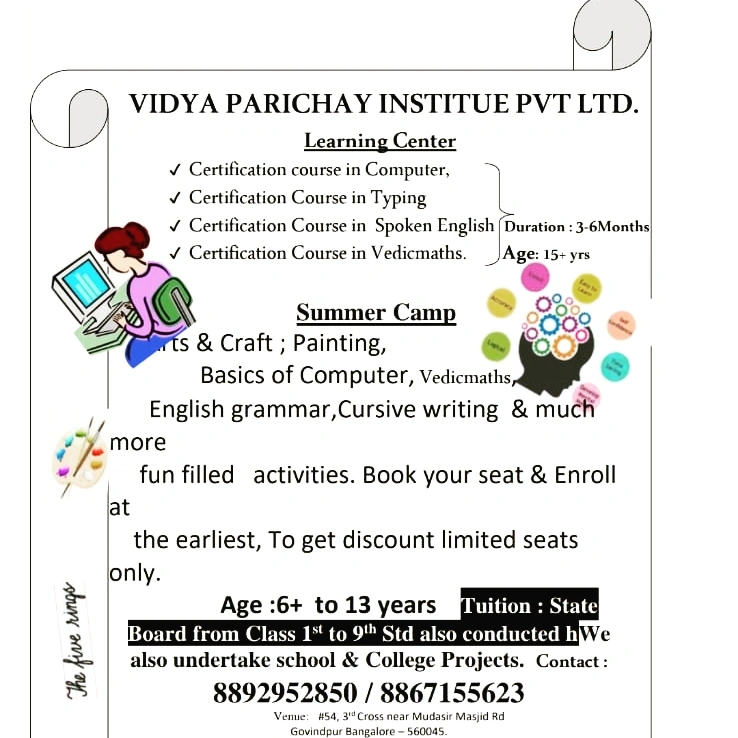 Vidya parichay institute pvt coaching center 