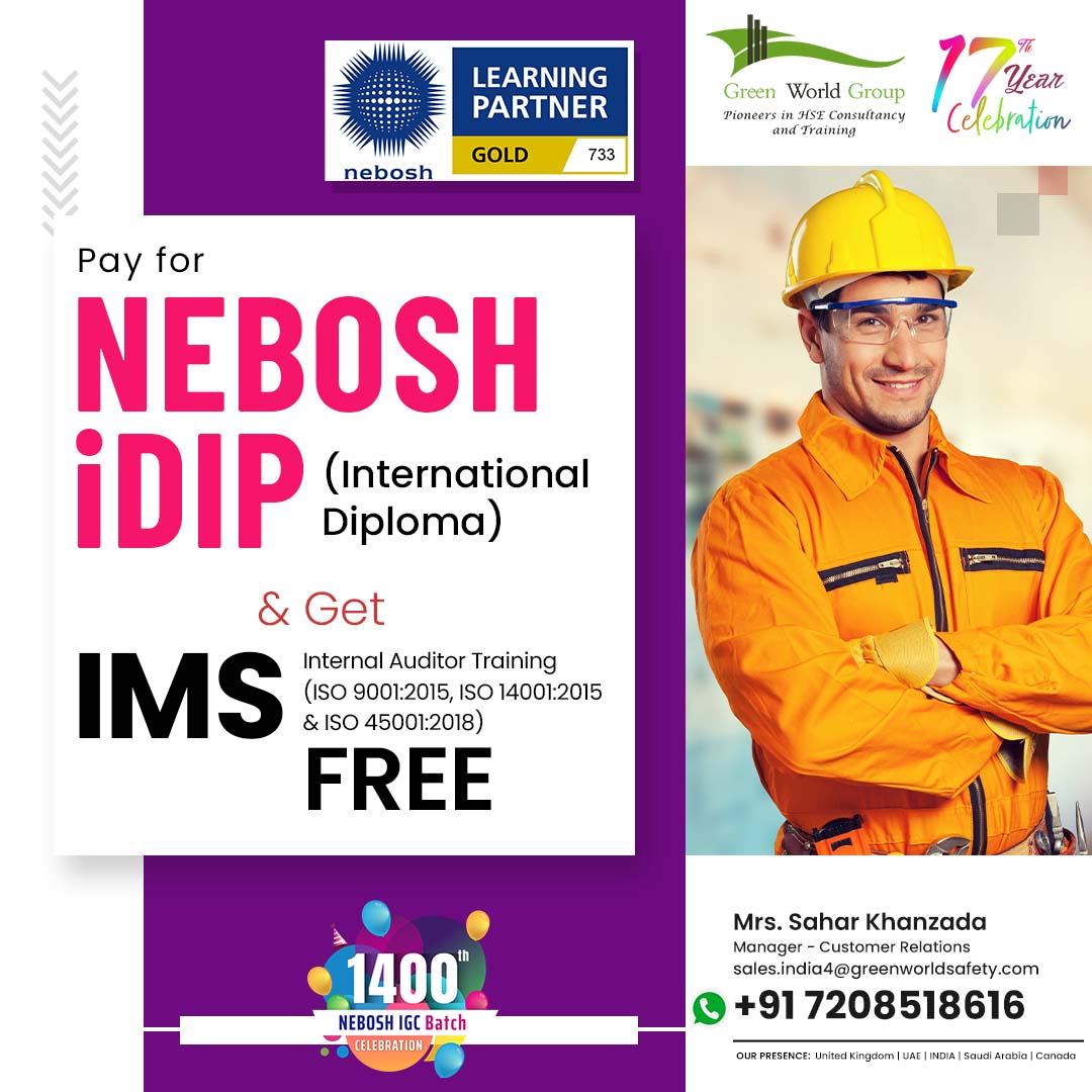  Advance Your Safety career with NEBOSH IDip