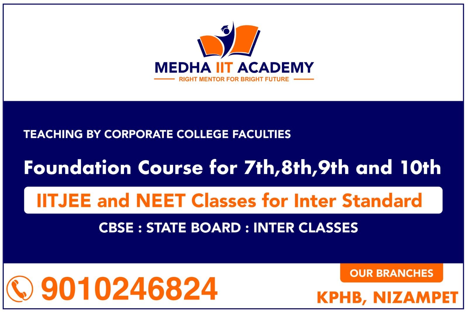 Engineering Entrance/ IIT-JEE, Entrance Coaching/ NEET, Biology, Class 11th/ 12th Tuition, Class 9th/ 10th Tuition; Exp: More than 10 year
