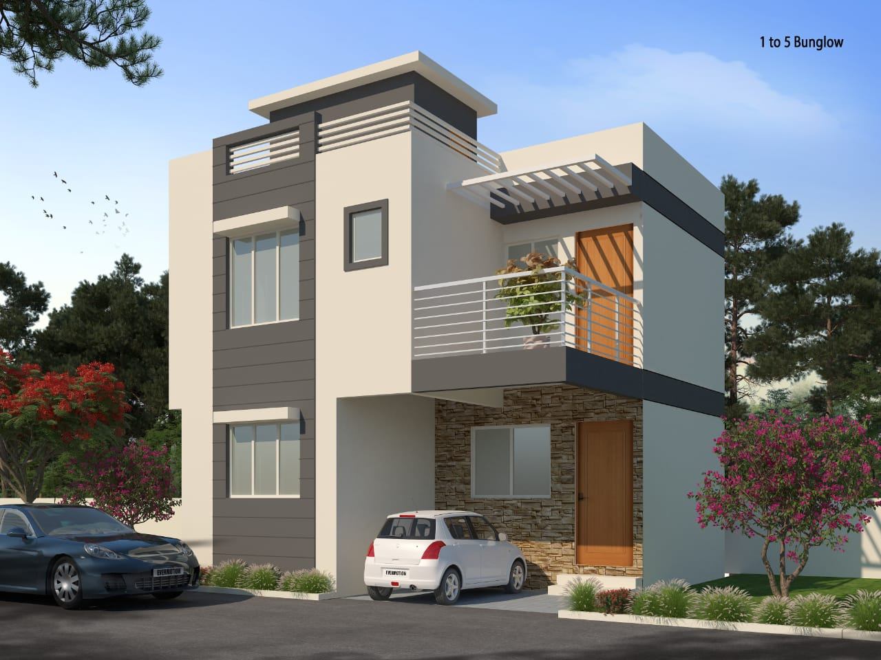 3 Bed/ 3 Bath Sell House/ Bungalow/ Villa; 1,400 sq. ft. carpet area; 1,000 sq. ft. lot for sale @Lohgaon, pune