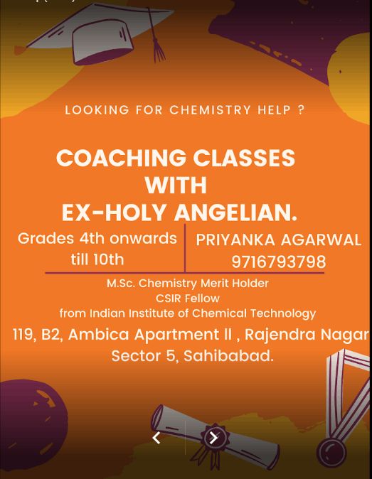 Chemistry, Class 9th/ 10th Tuition, English, Science, Middle Class (6th -8th) Tuition; Exp: More than 10 year