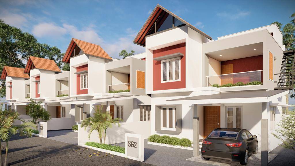 3 Bed/ 3 Bath Sell House/ Bungalow/ Villa; 1,262 sq. ft. carpet area; 0 sq. ft. lot for sale @ANGAMALI