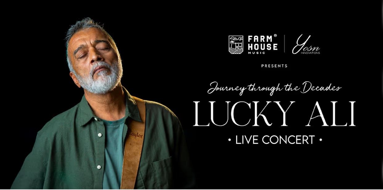 Indian singer Lucky Ali  live in Mumbai on May 27th 2023