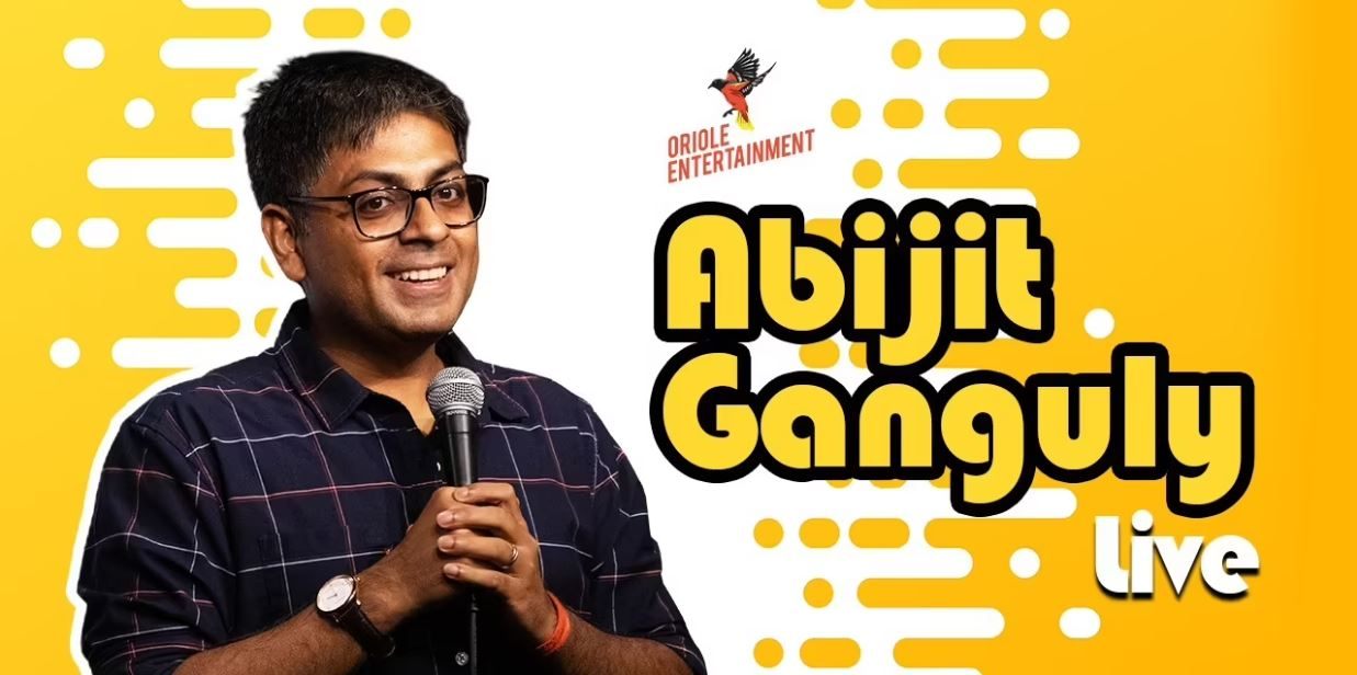 Stand-up comedian Abijit Ganguly live in Kolkata on Jun 18th 2023