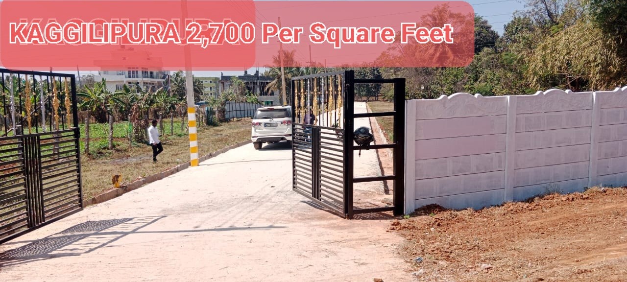 1,200 sq. ft. Sell Land/ Plot for sale @Kaggalipura